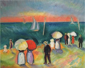 La plage de Sainte-Adresse