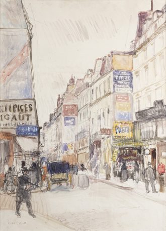 La rue Vieille du Temple à Paris