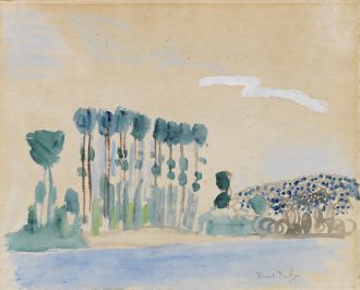 Paysage au bord de l'eau