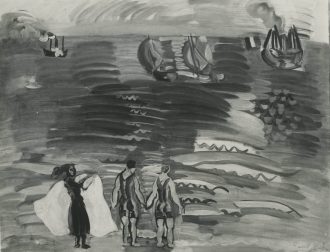 Baigneuses à Sainte-Adresse