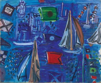 Bateaux pavoisés
