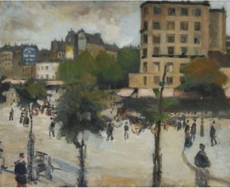 La place Clichy à Paris