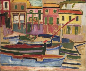 Barques aux Martigues