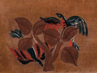L'arbre aux oiseaux, étude pour une tapisserie